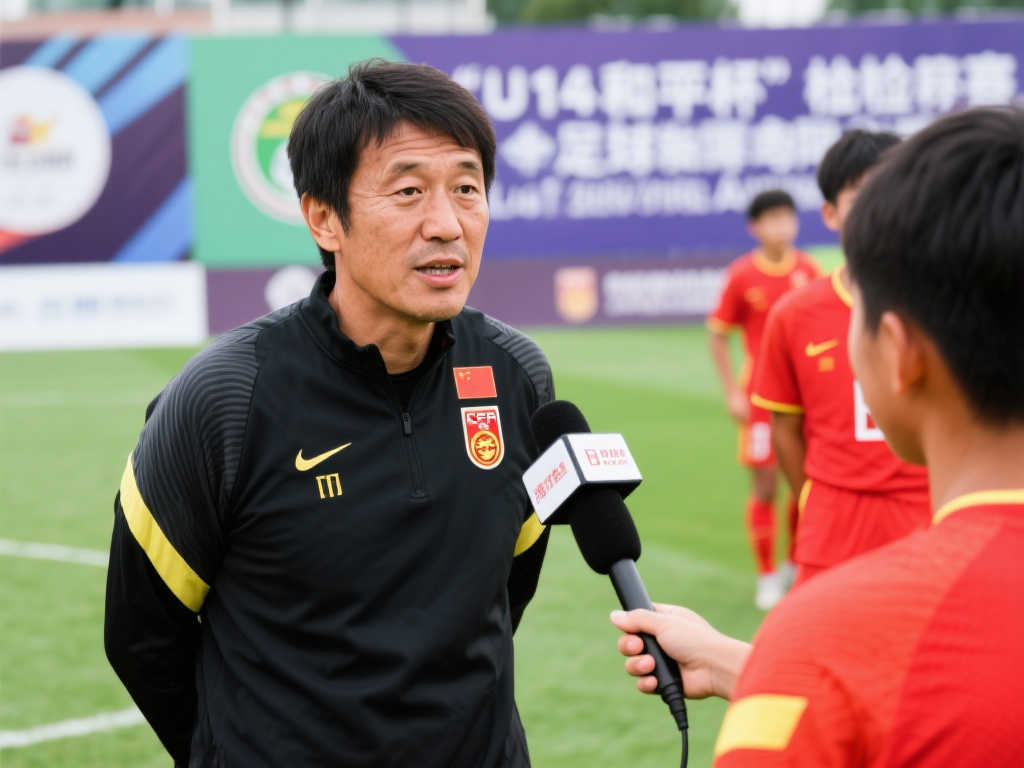 U16国少主帅上村健一专访①：和平杯助力国少蜕变关键